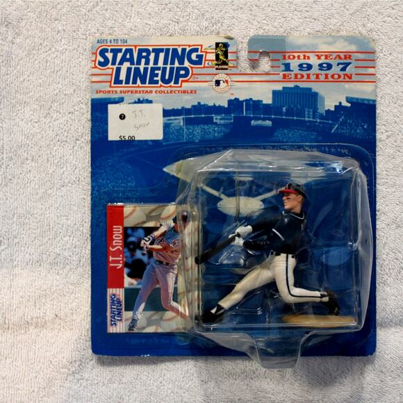 Lot of 3 Starting Lineup MLB Figures – Derek Jeter, J.T. Snow, Ichiro - Picture 3 of 4